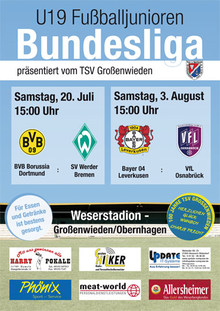 Bundesliga in Grossenwieden Bayer Leverkusen VfL Osnabrueck