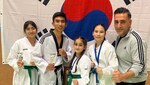 Juli Alisina Hilal Sadaf N Aruk Taekwondo TC Hameln Gruppenbild